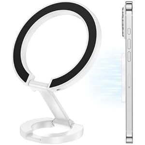 両面マグネットMagSafeスマホリング 360°回転スマホスタンド