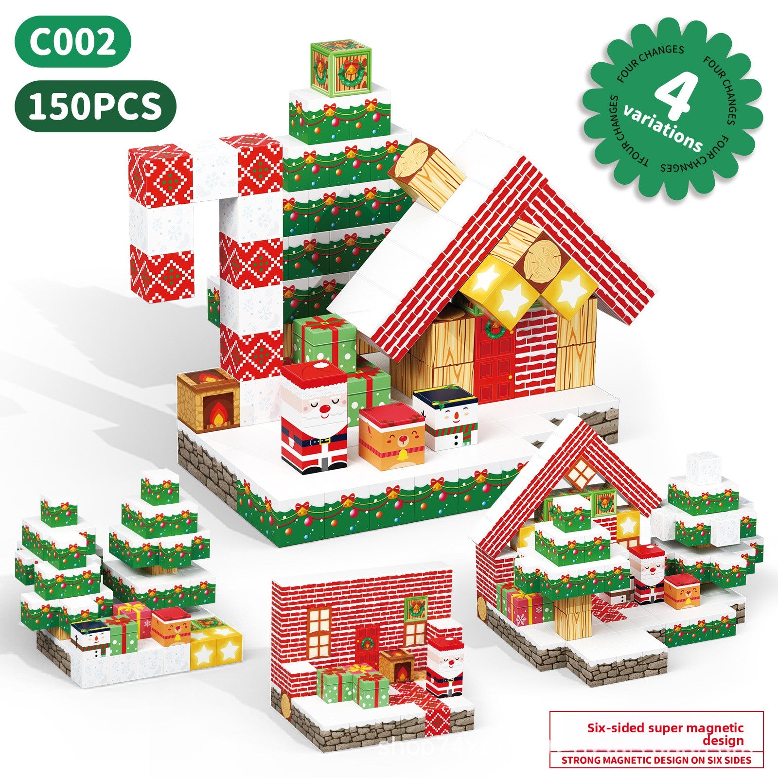 ‌Minecraft Magnetic Building Blocks