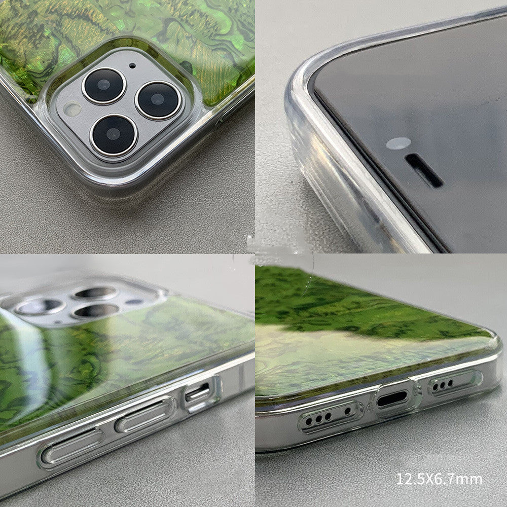 Phone Case Colorful Plastic Shell