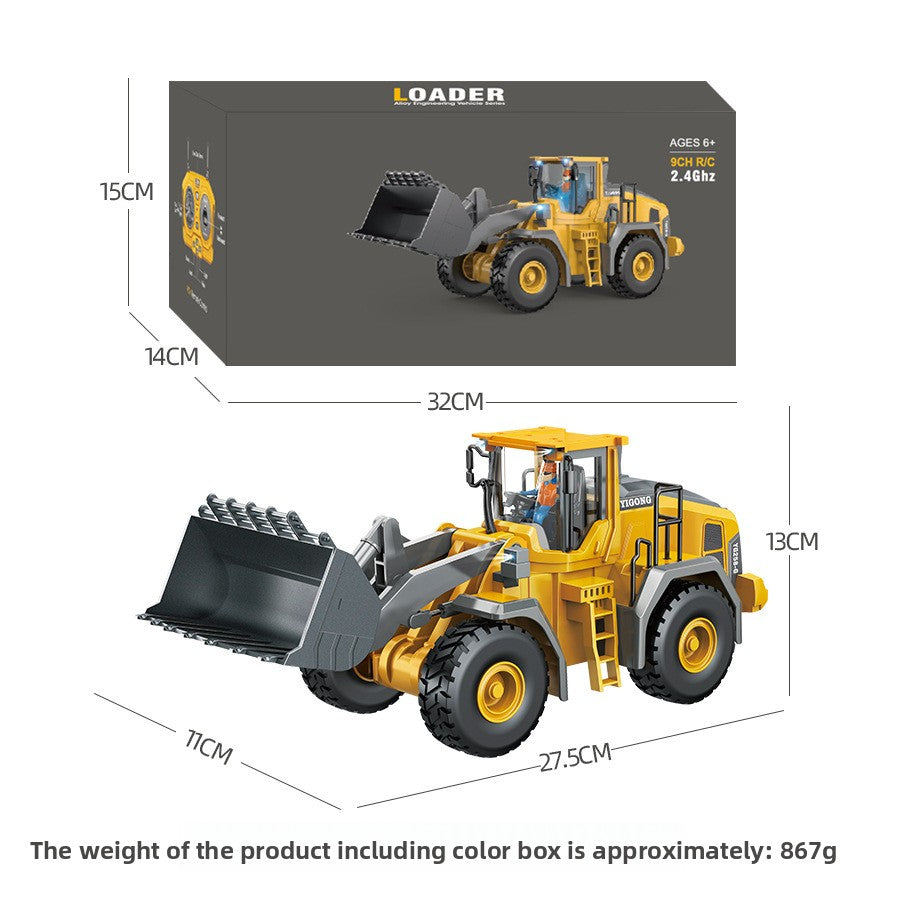Remote Control Alloy Bulldozer