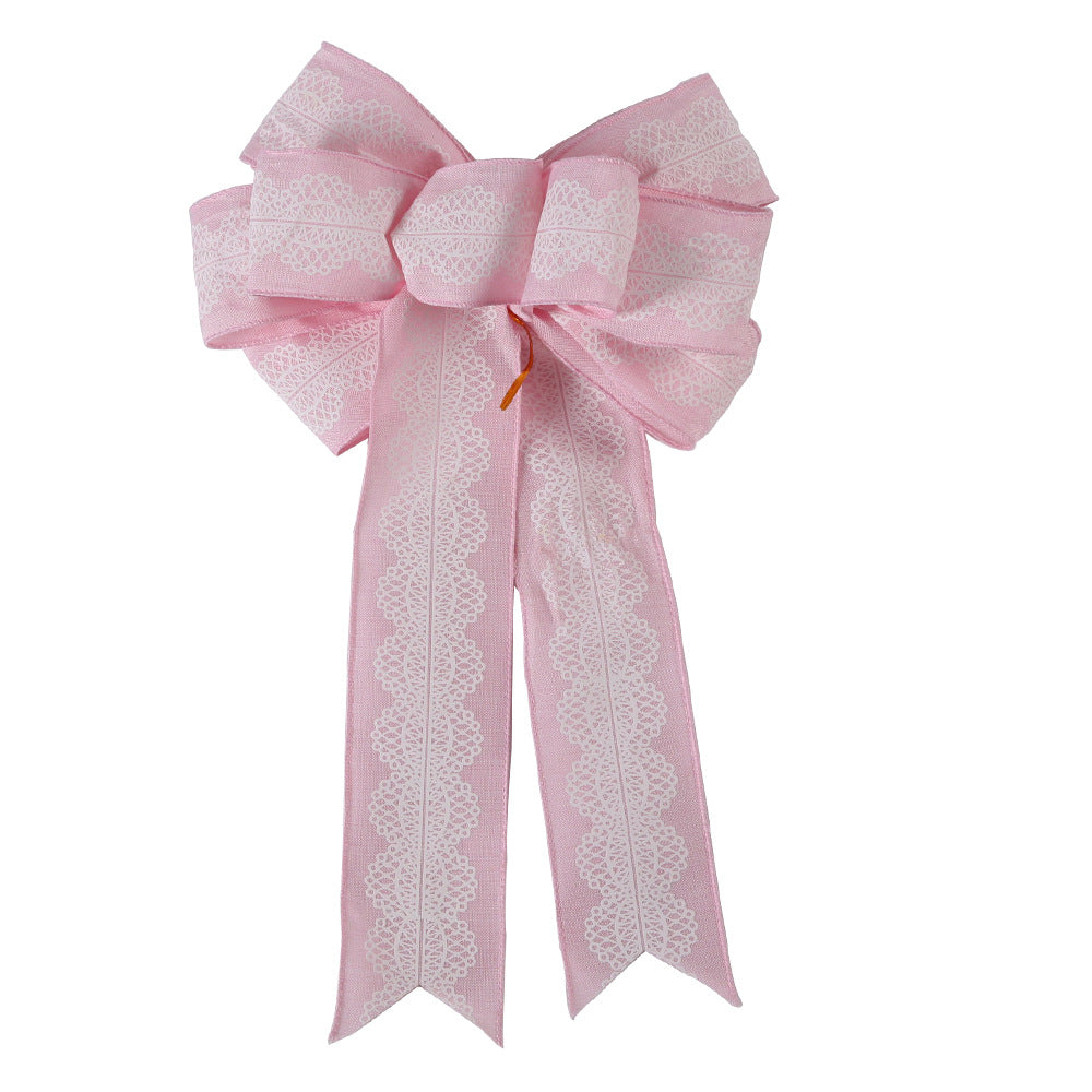 Weihnachtsbaumschmuck-Accessoires: Schleifenanhänger