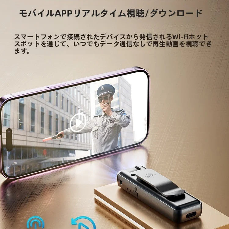 手ブレ防止一体型カメラ 高清运动用記録装置 法執行用記録器