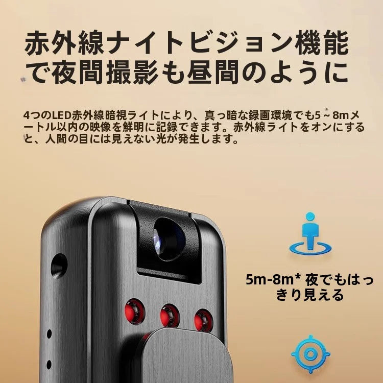 手ブレ防止一体型カメラ 高清运动用記録装置 法執行用記録器