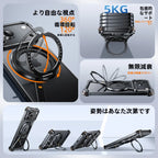 Z型メタルフレームマグネットリングスタンドケース