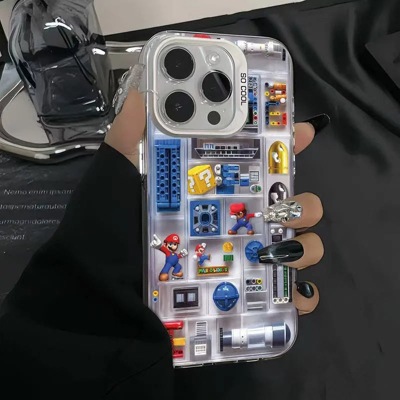 Mario block iphone 7~17 case |  マリオスマホケース