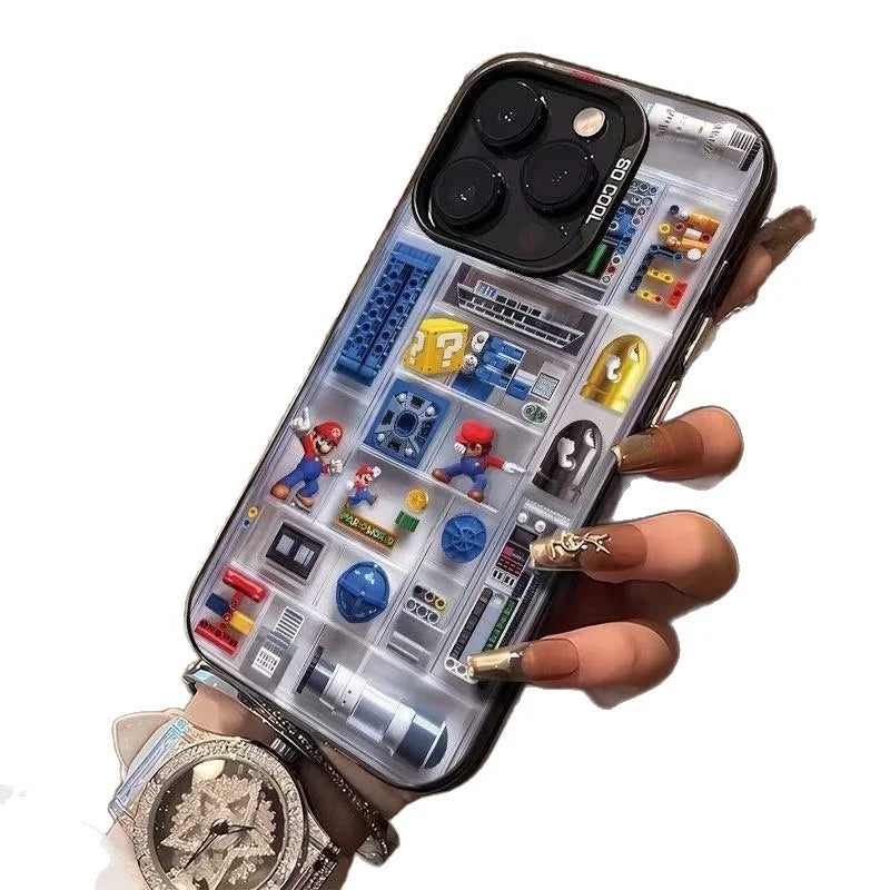 Mario block iphone 7~17 case |  マリオスマホケース