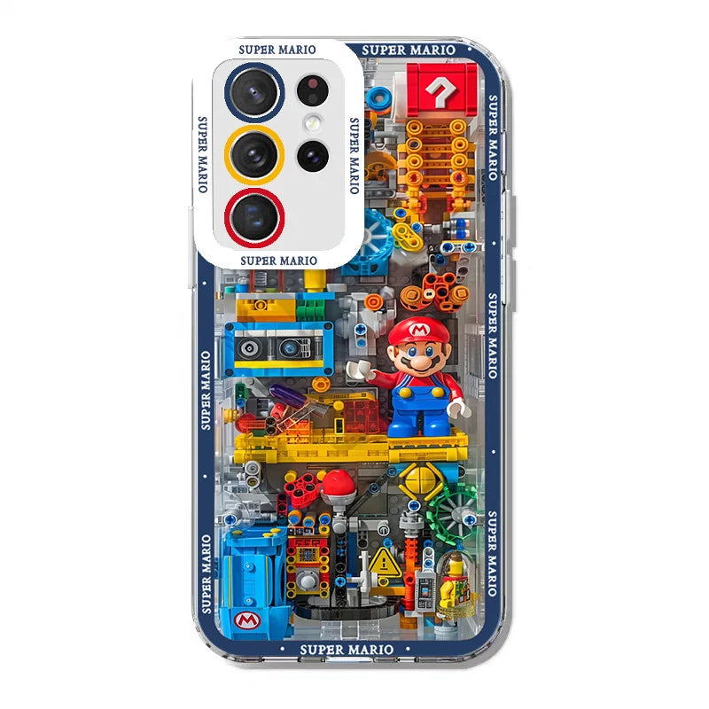 Mario block Samsung case |  マリオスマホケース