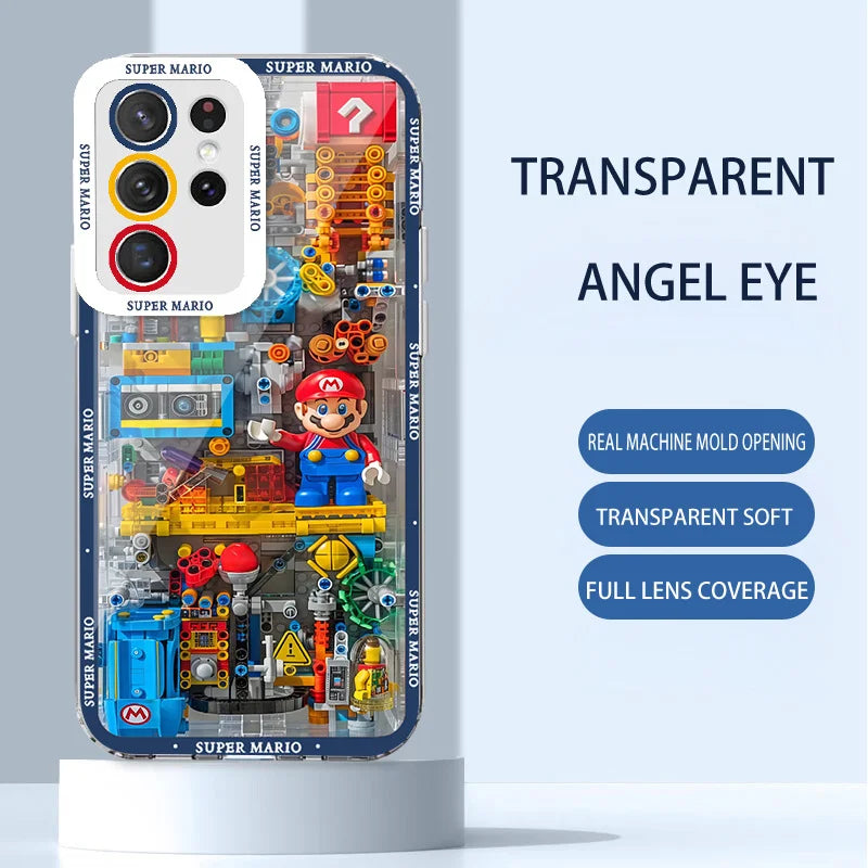 Mario block Samsung case |  マリオスマホケース