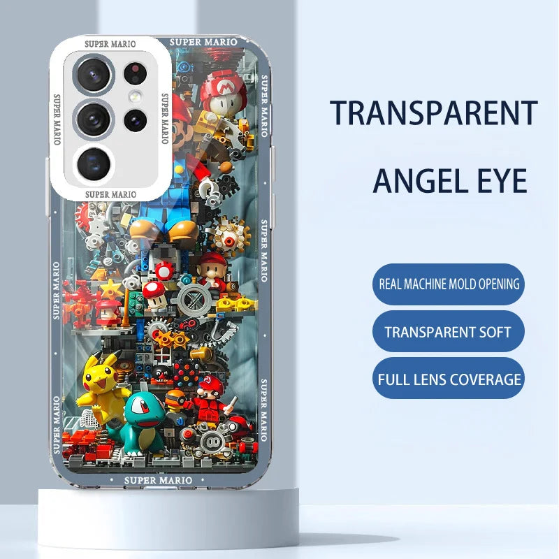 Mario block Samsung case |  マリオスマホケース