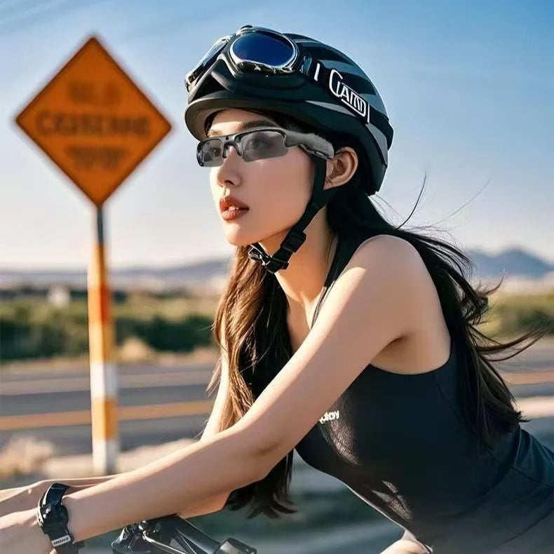 Multi-function driving camera glasses