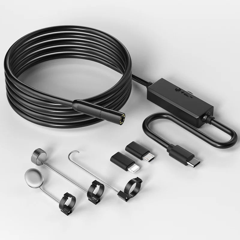 Smartphone-connected endoscope 