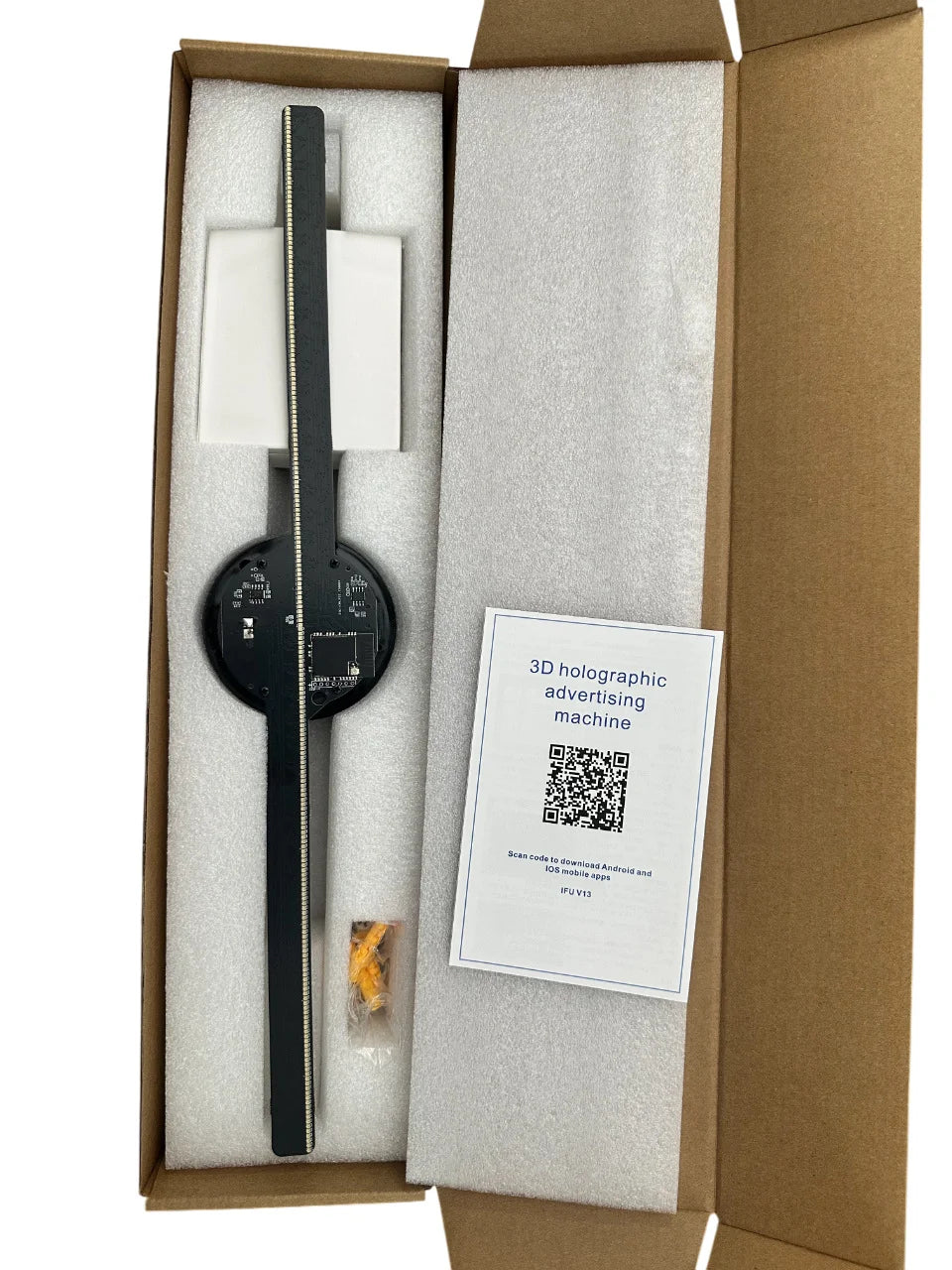 Hologram screen The holo screen Christmas fan 