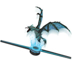 ホログラムスクリーンです Der Weihnachtsfan mit Holo-Bildschirm 