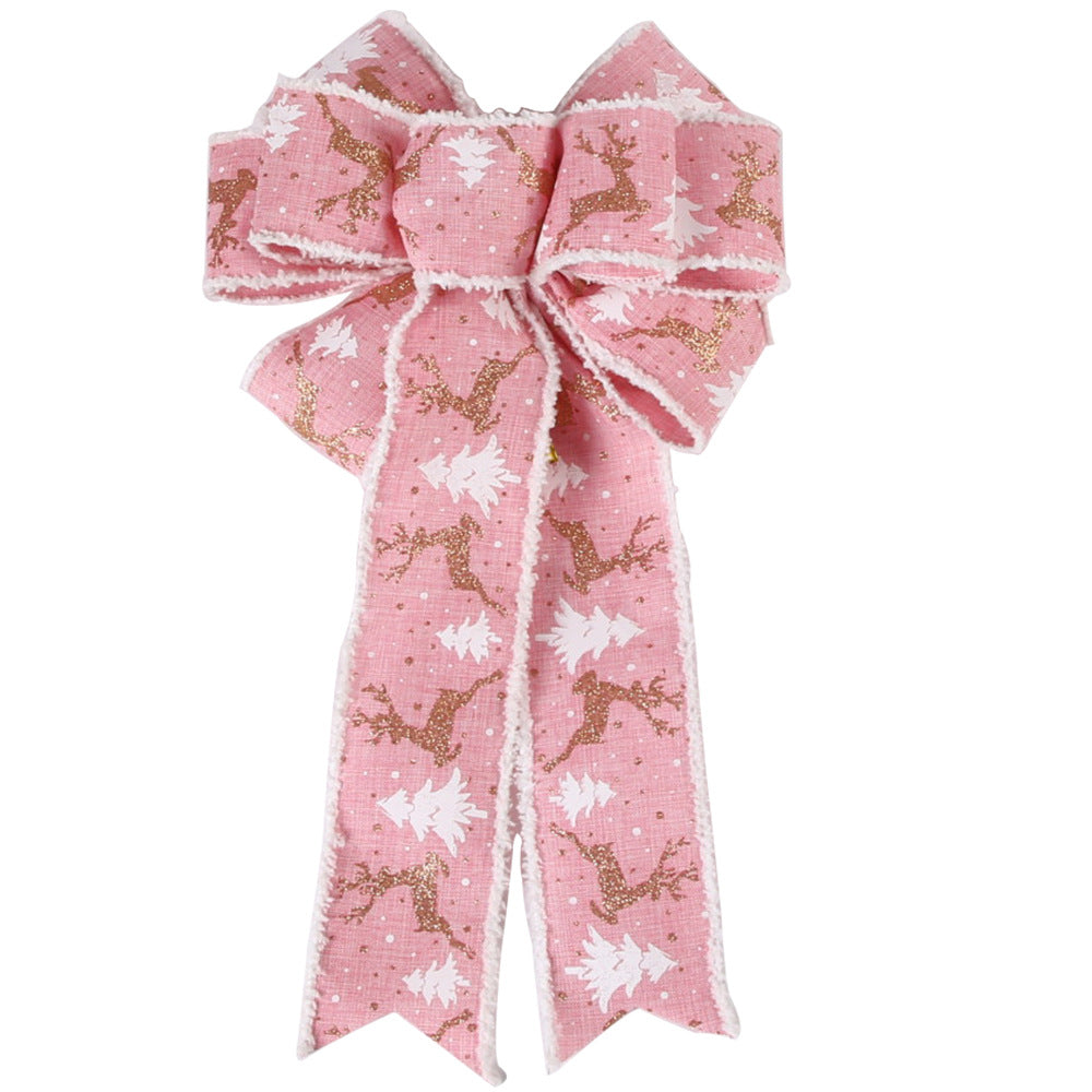 Weihnachtsbaumschmuck-Accessoires: Schleifenanhänger