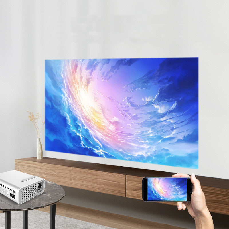 Tragbarer Heimprojektor in HD 1080p