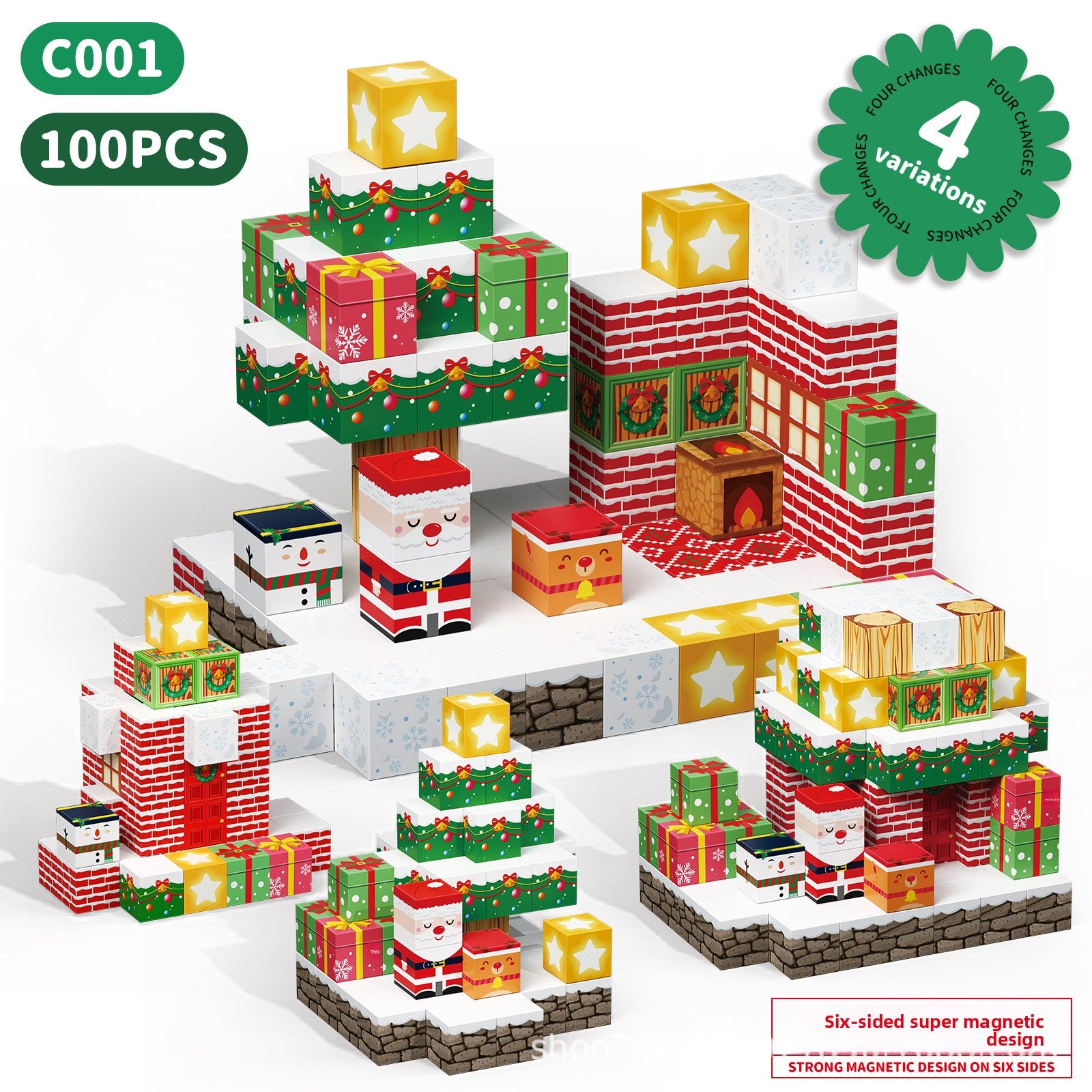 ‌Minecraft Magnetic Building Blocks