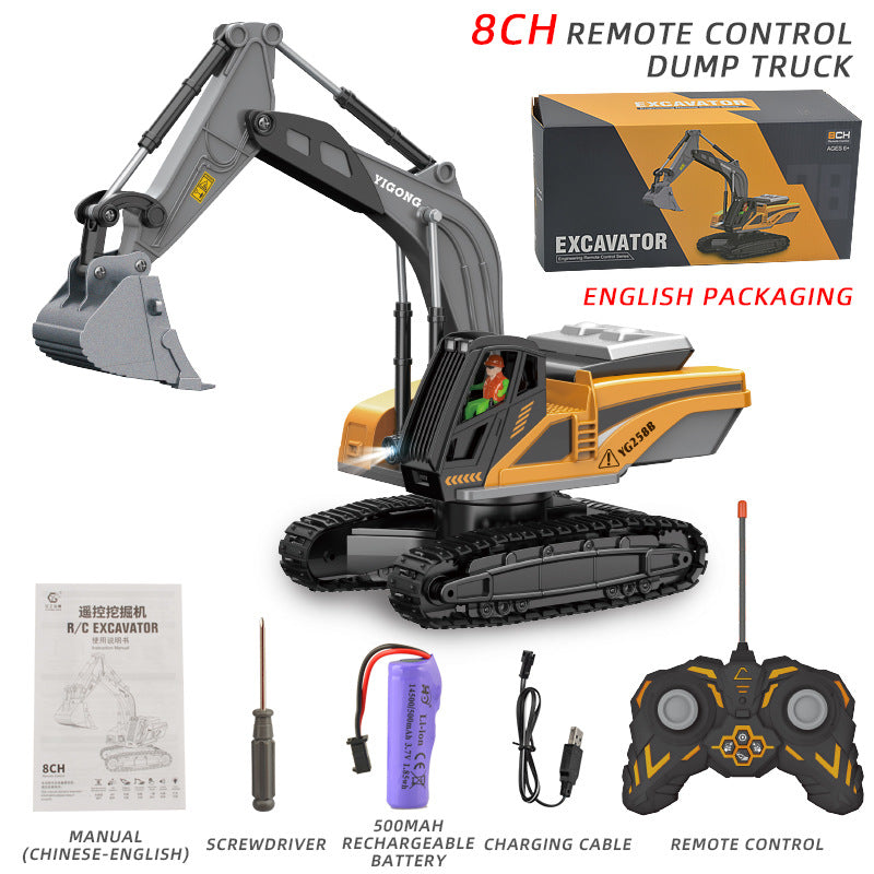 Remote Control Alloy Bulldozer
