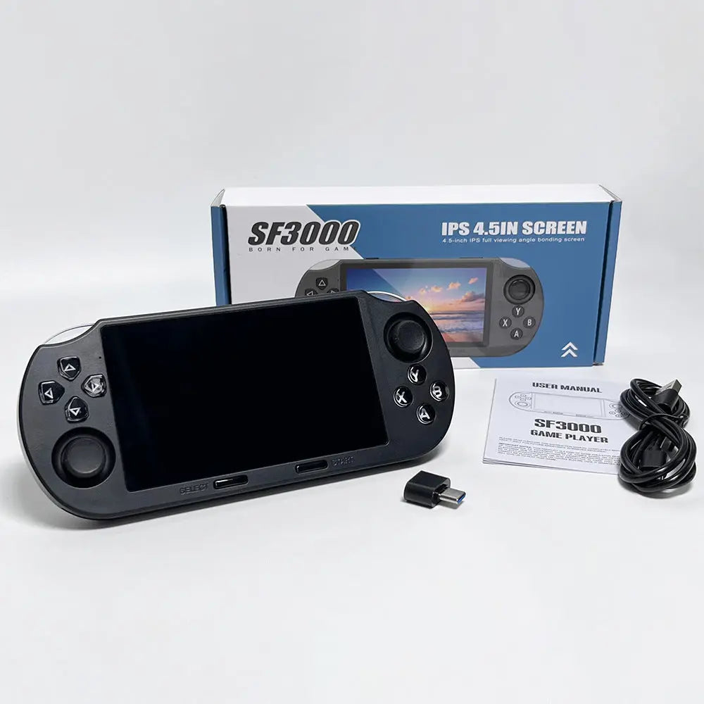 SF3000 handheld video games - supports wireless dual-player controllers