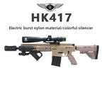Electric semi-automatic toy gun