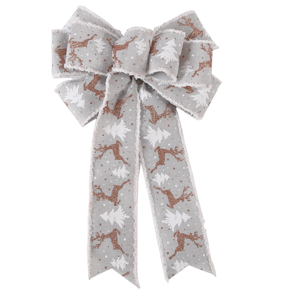 Weihnachtsbaumschmuck-Accessoires: Schleifenanhänger