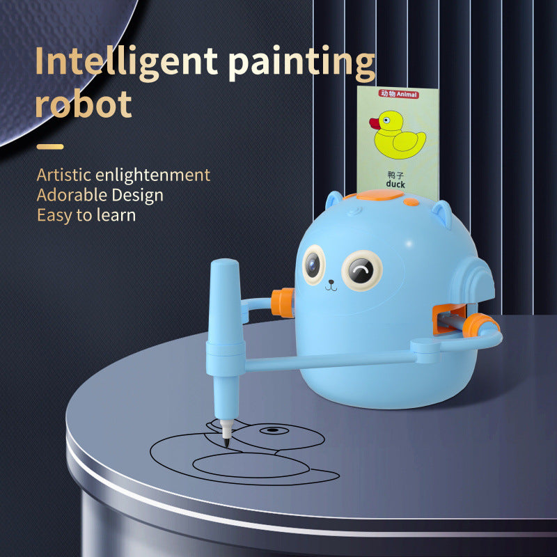 Educational Smart Drawing Robot for Kids Aged 2-8 year Birthday Toy