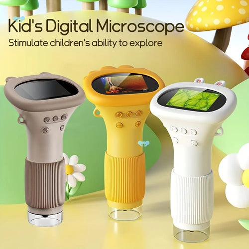 Children'S Portable Microscope Mini Handheld Pocket
