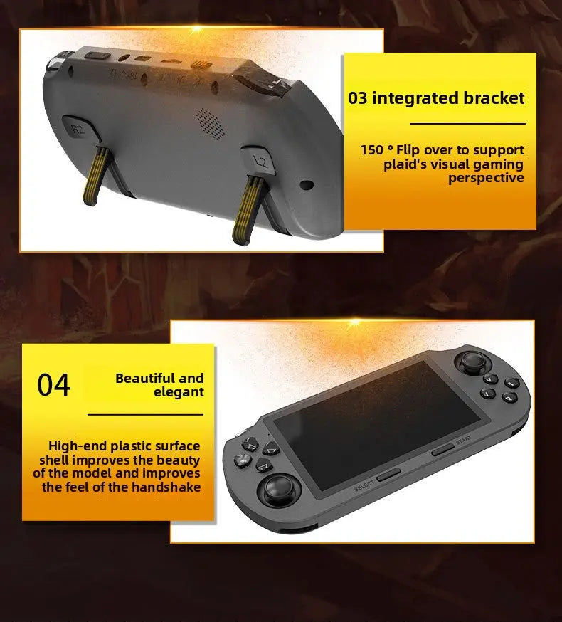 SF3000 handheld video games - supports wireless dual-player controllers