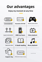 SF3000 handheld video games - supports wireless dual-player controllers