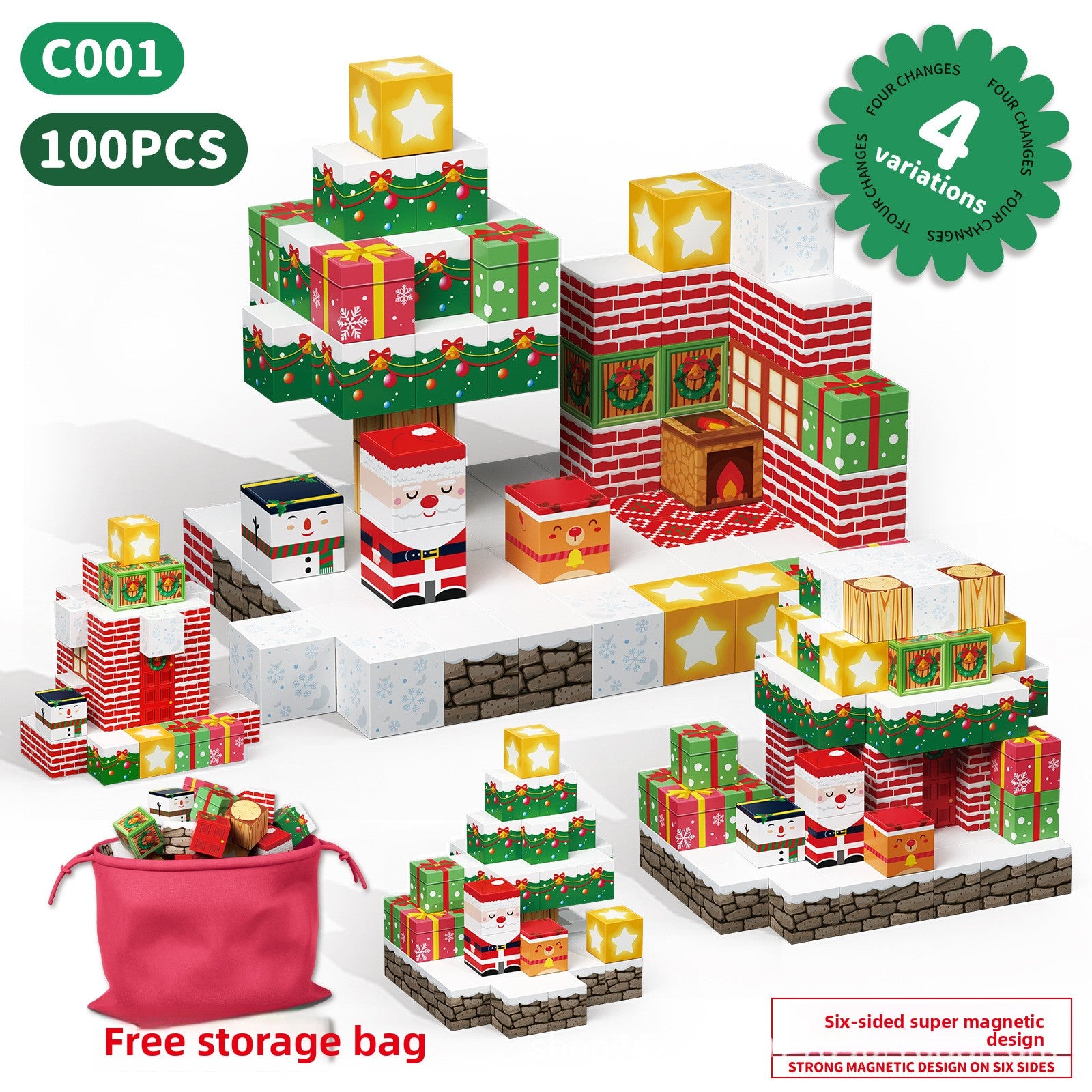 ‌Minecraft Magnetic Building Blocks
