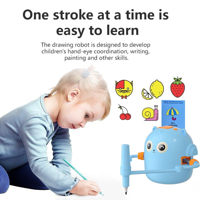 Educational Smart Drawing Robot for Kids Aged 2-8 year Birthday Toy