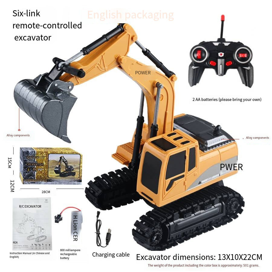 Remote Control Alloy Bulldozer