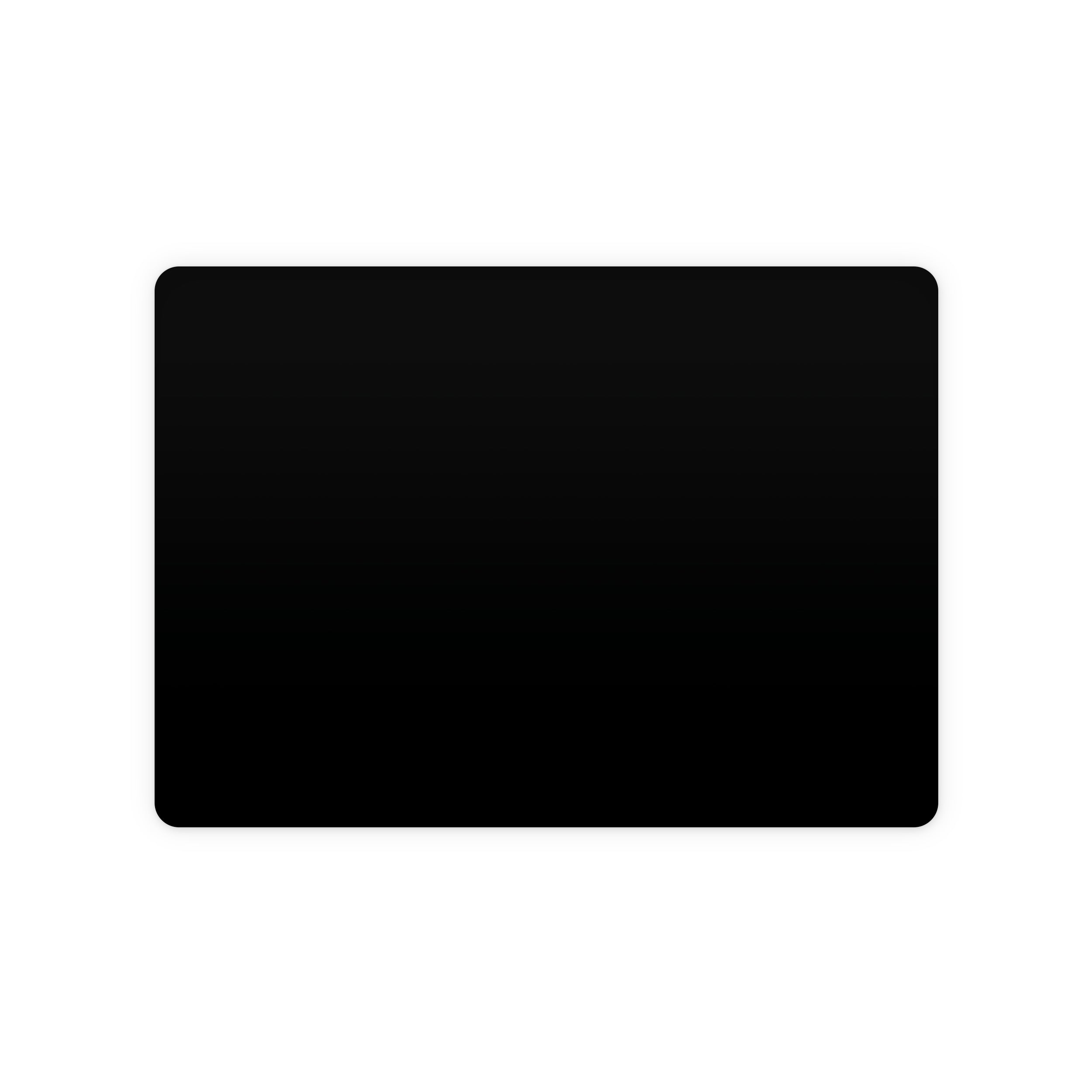 Black Magic Trackpad Skin