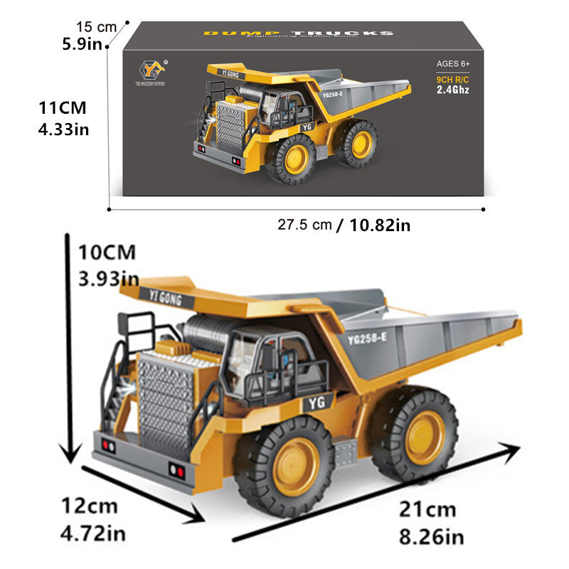 Remote Control Alloy Bulldozer