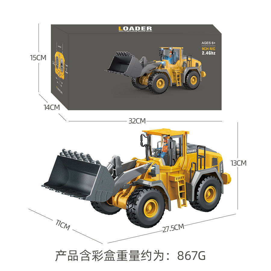 Remote Control Alloy Bulldozer