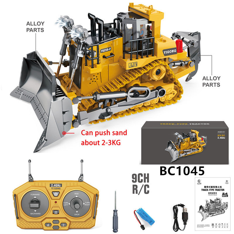 Remote Control Alloy Bulldozer