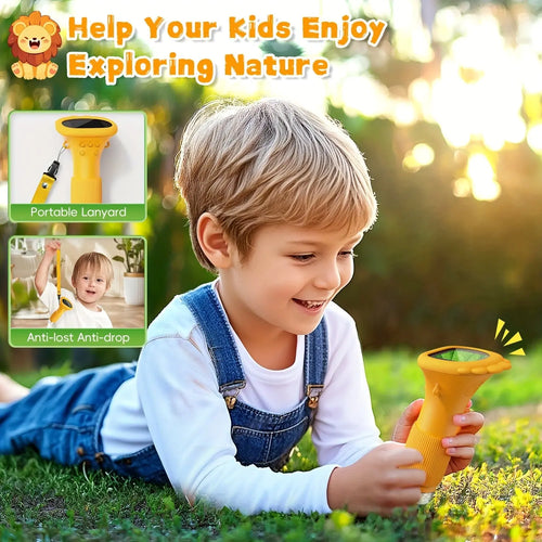 Children'S Portable Microscope Mini Handheld Pocket