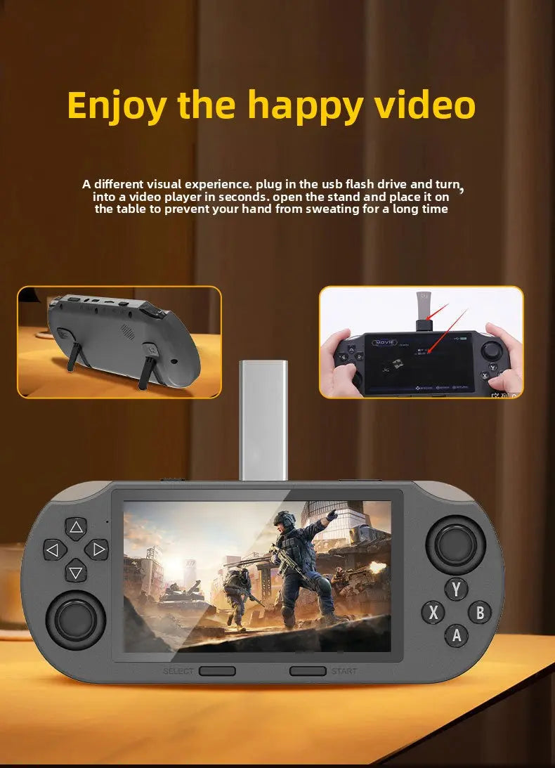 SF3000 handheld video games - supports wireless dual-player controllers
