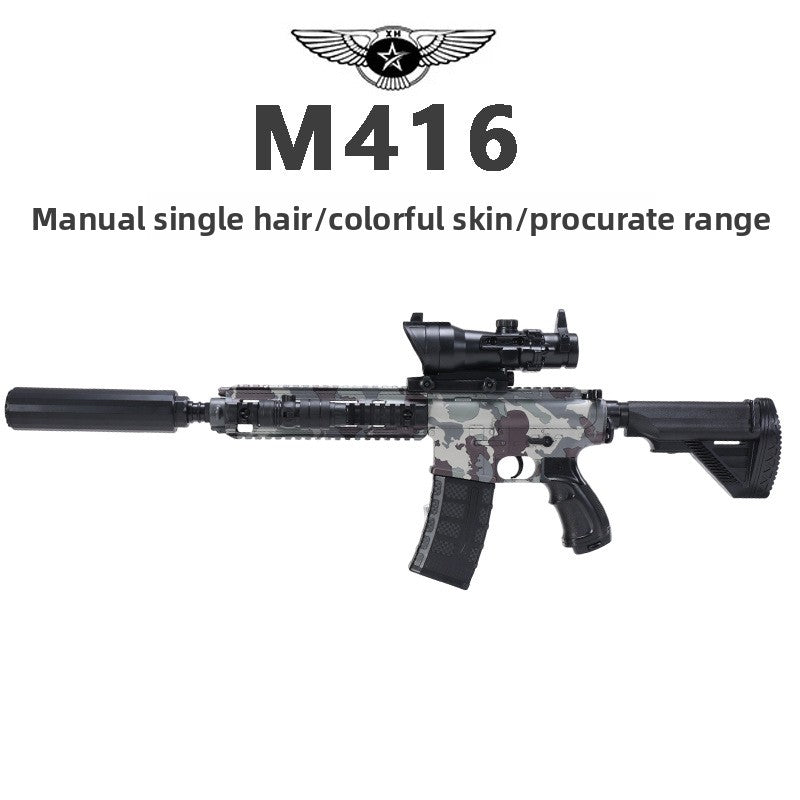 Electric semi-automatic toy gun