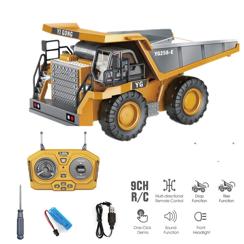 Remote Control Alloy Bulldozer
