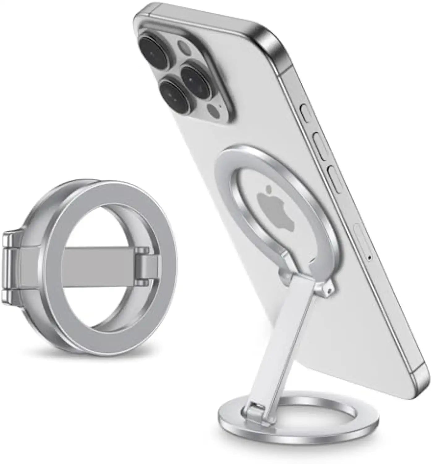 両面マグネットMagSafeスマホリング 360°回転スマホスタンド