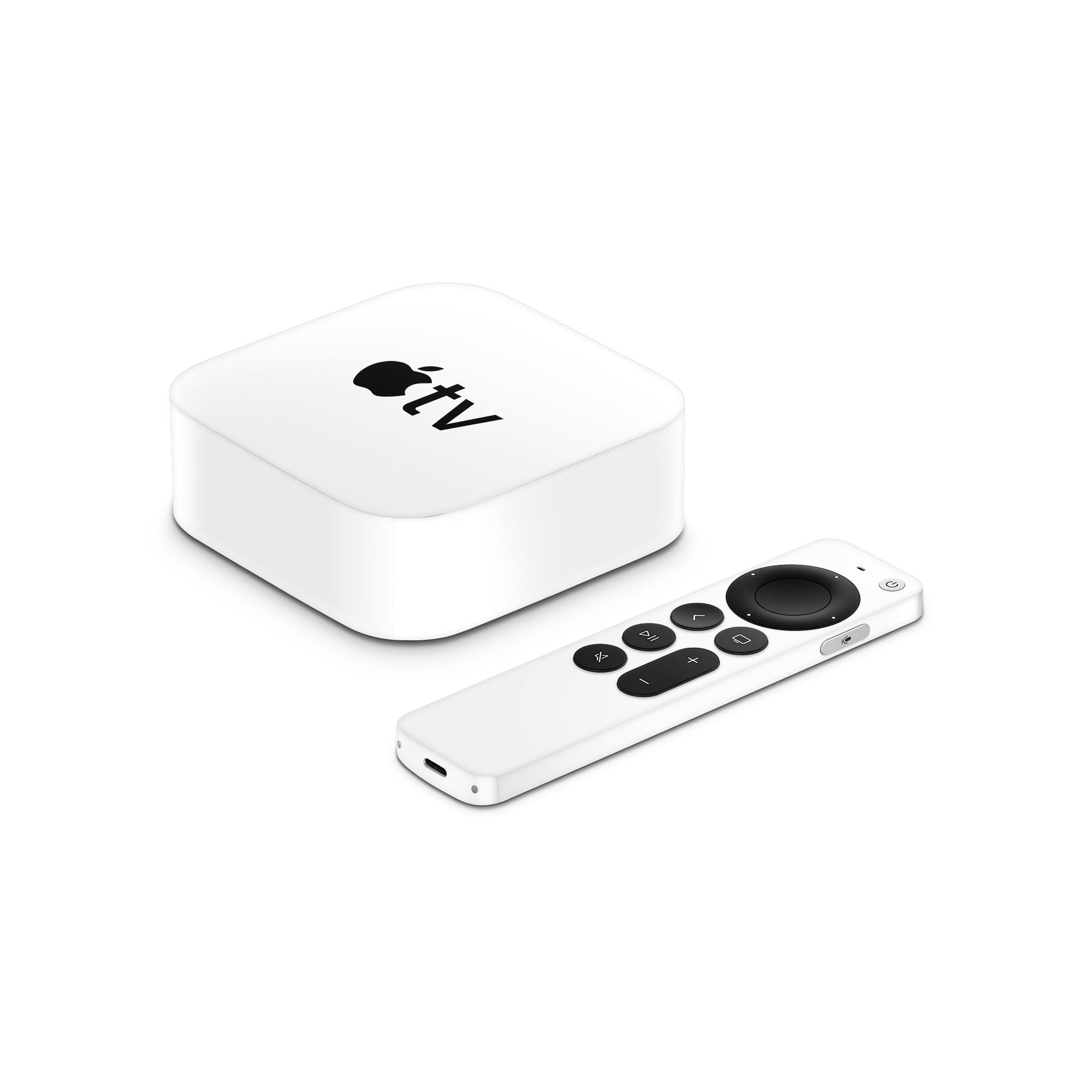 White Apple TV Skin